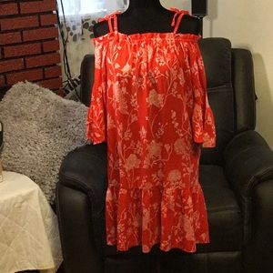Gorgeous burnt orange Maxi Dress